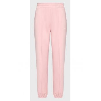 Pantaloni dama - 301706113 - Roz - Bumbac