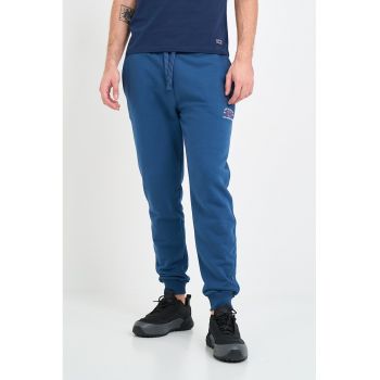 Pantaloni de trening din amestec de bumbac cu buzunare oblice