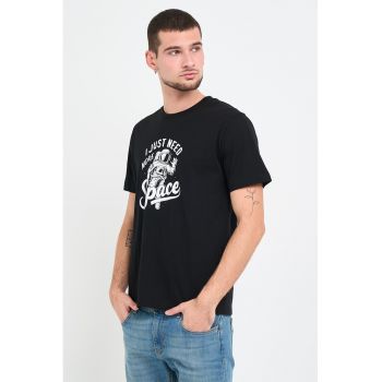 Tricou de bumbac cu imprimeu