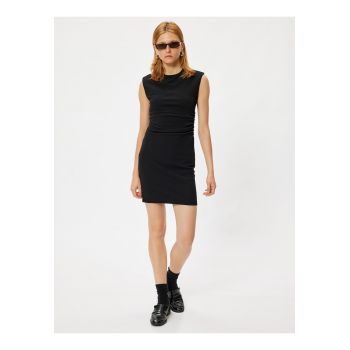 Rochie mini uni fara maneci