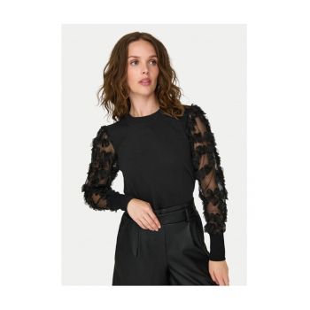 Bluza Fairview 15220558 Negru Regular Fit - Poliester