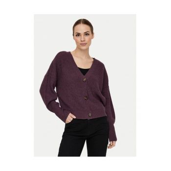 Cardigan Lea 10249632 Violet Regular Fit - Acril