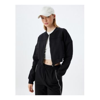 Jacheta bomber crop