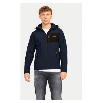 Jack&Jones Geaca Talor 12259615 Bleumarin Regular Fit - Poliester