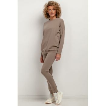 Pantaloni de trening cappuccino T383