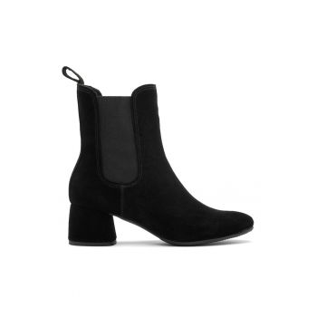 RYLKO - Botine Chelsea de piele intoarsa