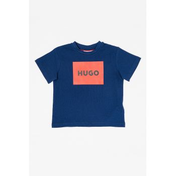 Tricou din bumbac cu imprimeu logo