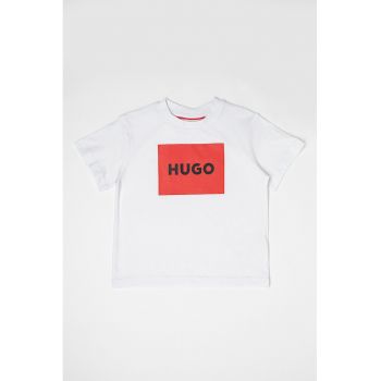 Tricou din bumbac cu imprimeu logo