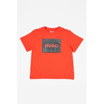 Tricou din bumbac cu imprimeu logo