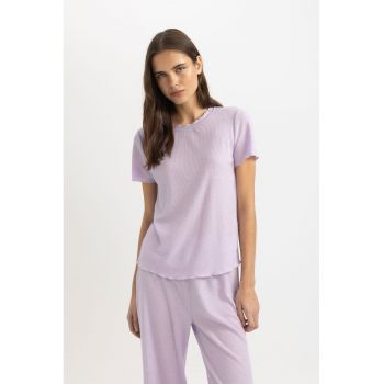 Tricou striat de pijama