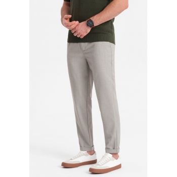 Pantaloni chino cu buzunare oblice