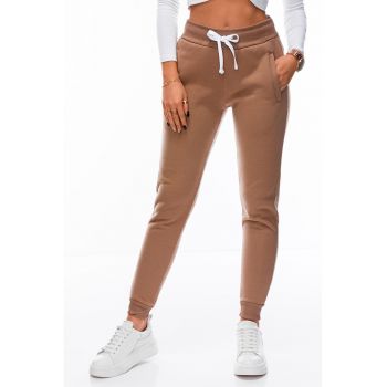 Pantaloni skinny de trening cu snur