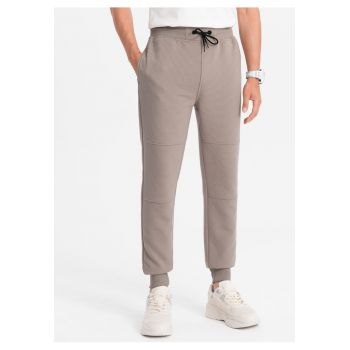 Pantaloni sport din amestec de bumbac OM-PASK-0129