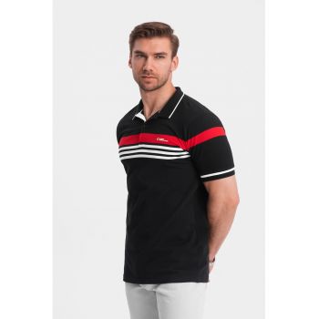 Tricou polo de bumbac