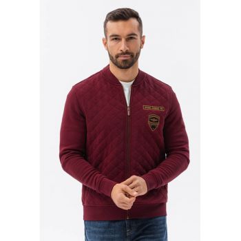 Bluza sport bomber cu fermoar