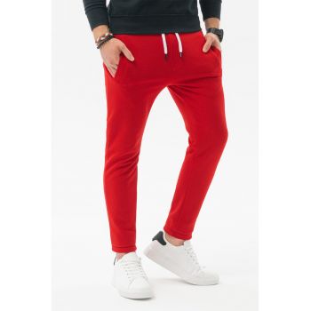 Pantaloni sport cu doua buzunare oblice