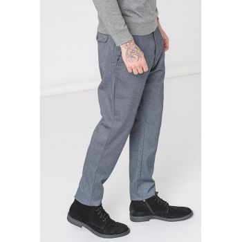 Pantaloni uni regular fit