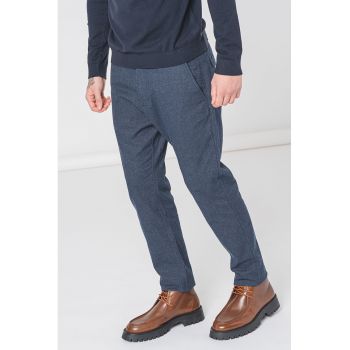 Pantaloni uni regular fit