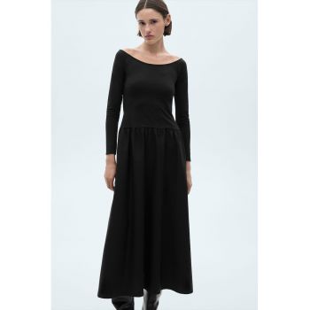 Rochie midi evazata Valvina