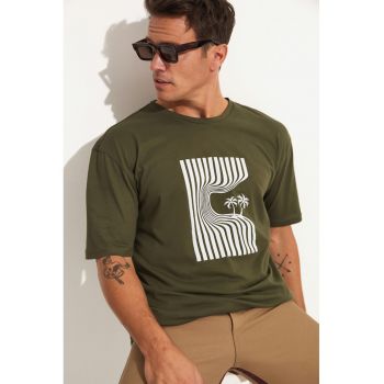 Tricou de bumbac cu imprimeu