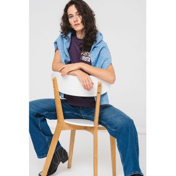 Tricou din bumbac organic cu imprimeu Pukka