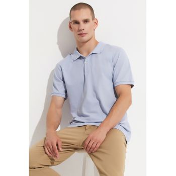 Tricou polo cu model uni