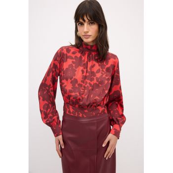 Bluza cu model floral