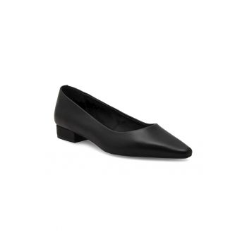 Balerini dama - 351443 - Piele naturala - Negru