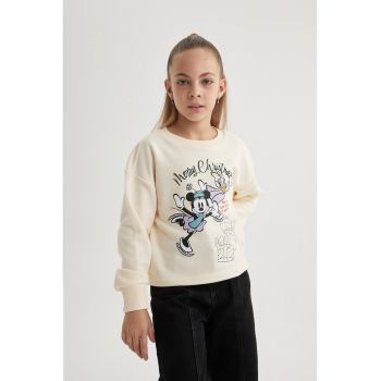 Bluza de trening cu imprimeu Minnie Mouse