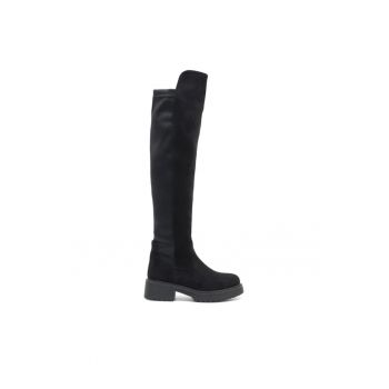 Botine dama - 590558810032440 - Piele ecologica - Negru