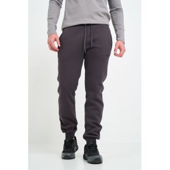 Pantaloni sport barbat cu buzunare Gri