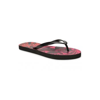 Papuci flip-flop dama - 302695539 - Textil - Multicolor