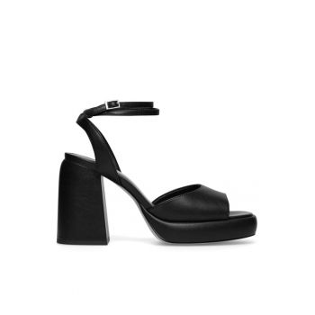 Sandale dama - 590558854022936 - Sintetic - Negru