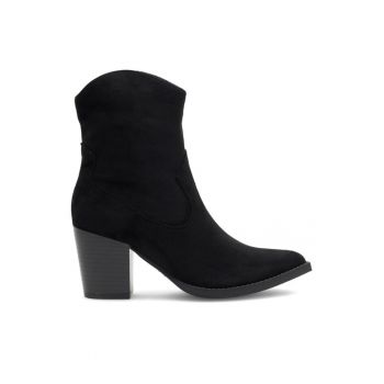 Botine dama - 590486298651741 - Sintetic - Negru