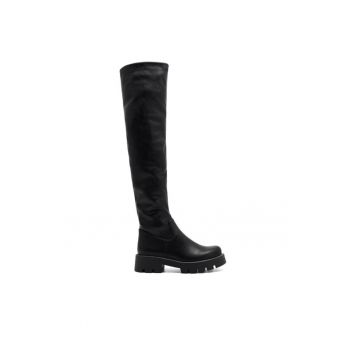 Botine dama - 590558810393638 - Piele ecologica - Negru