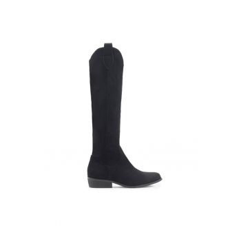 Botine dama - 590558813326136 - Piele ecologica - Negru