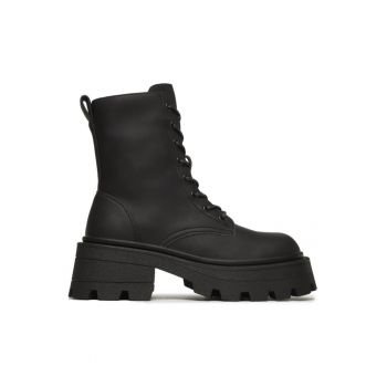 Ghete dama 302907557 - Piele ecologica - Negru