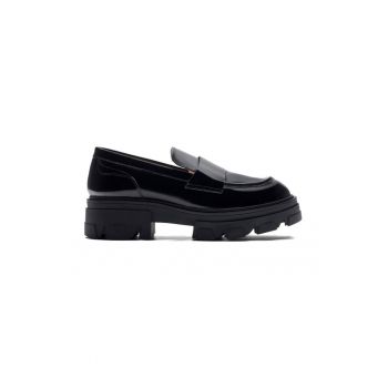 Mocasini dama - 590559 - Piele lacuita - Negru