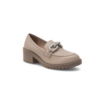 Pantofi dama - 346203 - Piele naturala - Bej