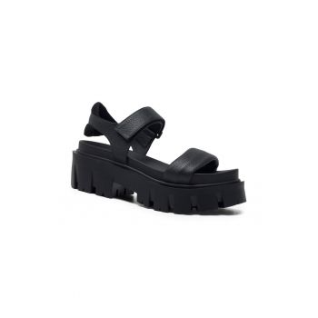 Sandale dama - 514299 - Piele naturala - Negru