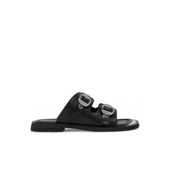 Sandale dama - 590558835836737 - Piele naturala - Negru