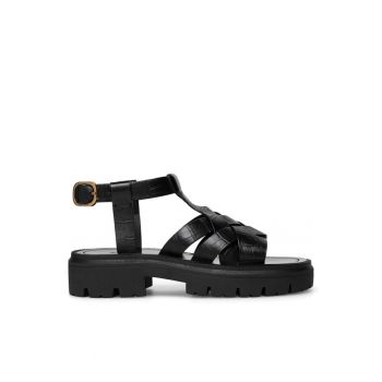 Sandale dama - 590558840267139 - Piele naturala - Negru