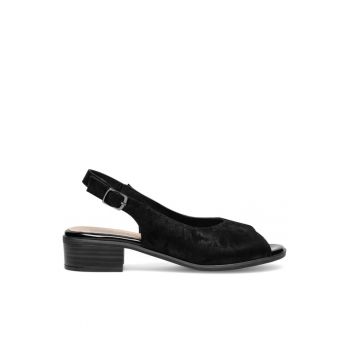 Sandale dama - 590558857291639 - Piele naturala - Negru