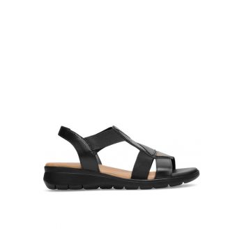 Sandale dama - 590558859474141 - Piele naturala - Negru