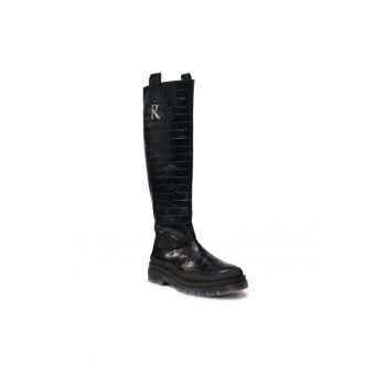 Cizme dama - 209026849 - Piele naturala - Negru