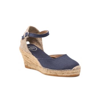 Espadrile dama - 300193525 - Albastru - Textil -