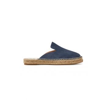 Espadrile dama - 58820 - Albastru - Piele naturala