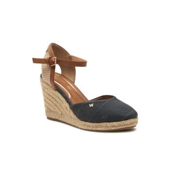 Espadrile dama - Textil - Albastru marin - 36656