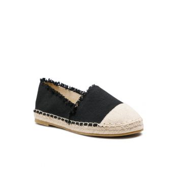 Espadrile dama - Textil - Negru - 38648