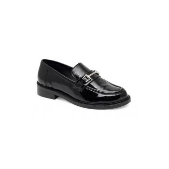 Mocasini dama - 421276 - Piele lacuita - Negru